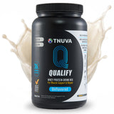 Qualify Proteína de suero sin sabor en envase de 750 g, lista para batidos