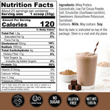 Proteína Qualify en batido de chocolate para consumo rápido