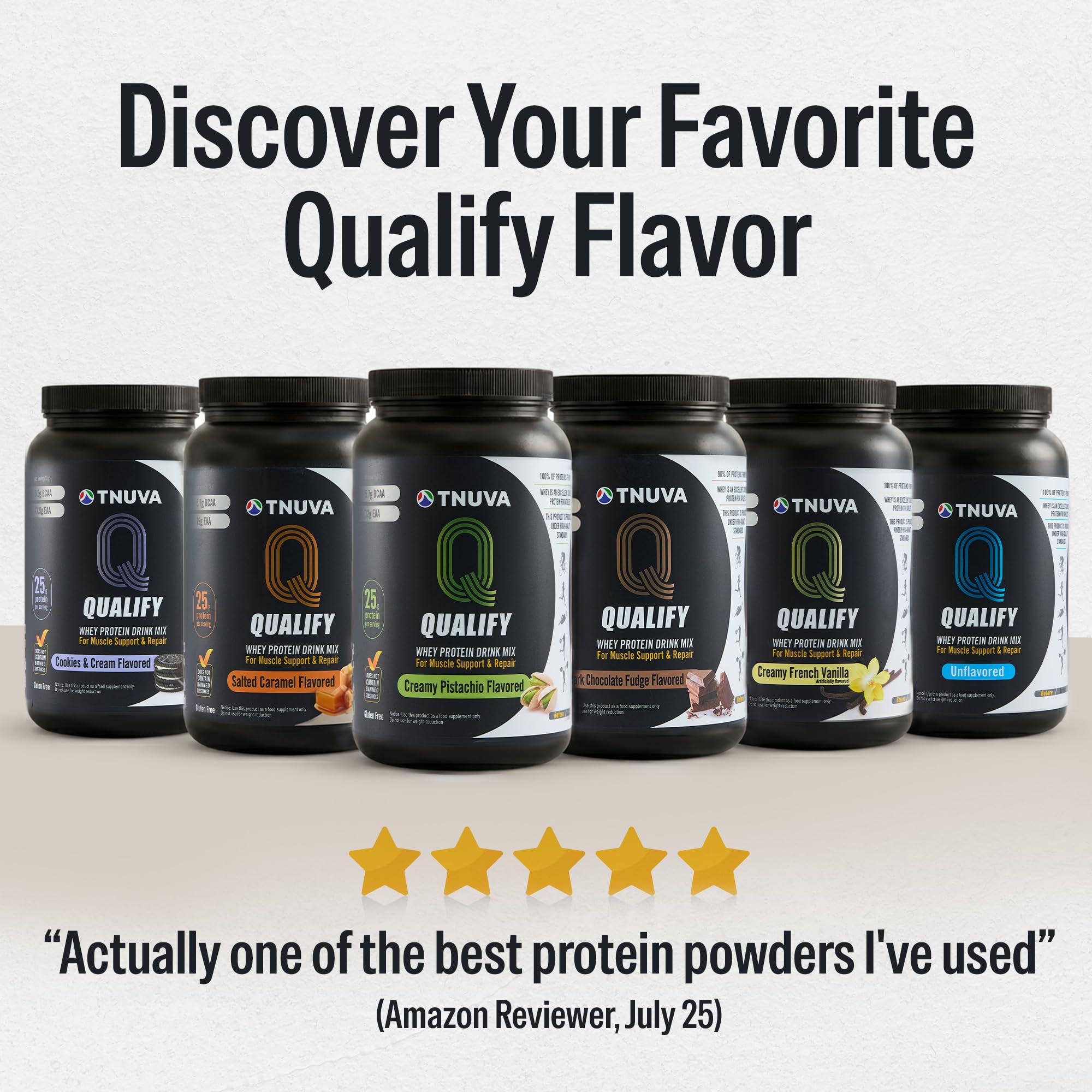 Proteína Qualify para hornear y snacks altos en proteína