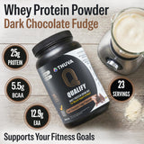Proteína Qualify whey chocolate para pre y post entrenamiento