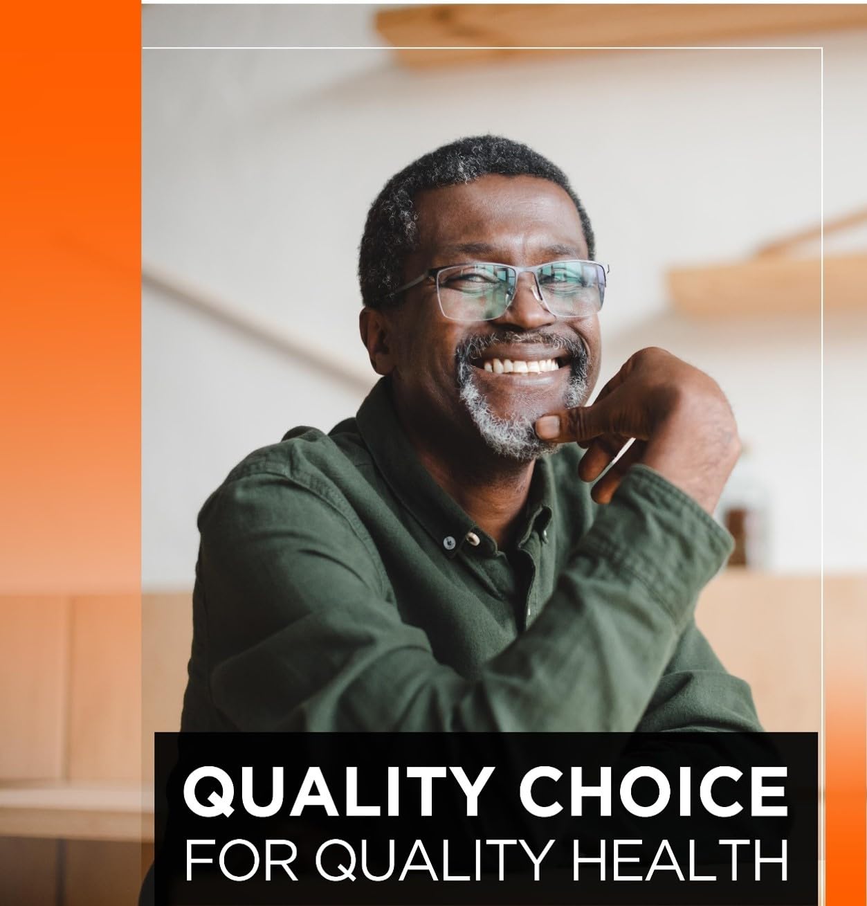 Quality Choice Caplets etiqueta sin gluten como referencia.