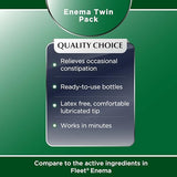 Quality Choice Enema Dúo: libre de látex para piel sensible.