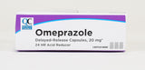 Quality Choice omeprazol cápsulas retardadas, contenido claro para dosificación estable.