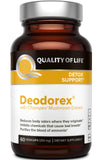 Deodorex en envase de cápsulas para detox diario.