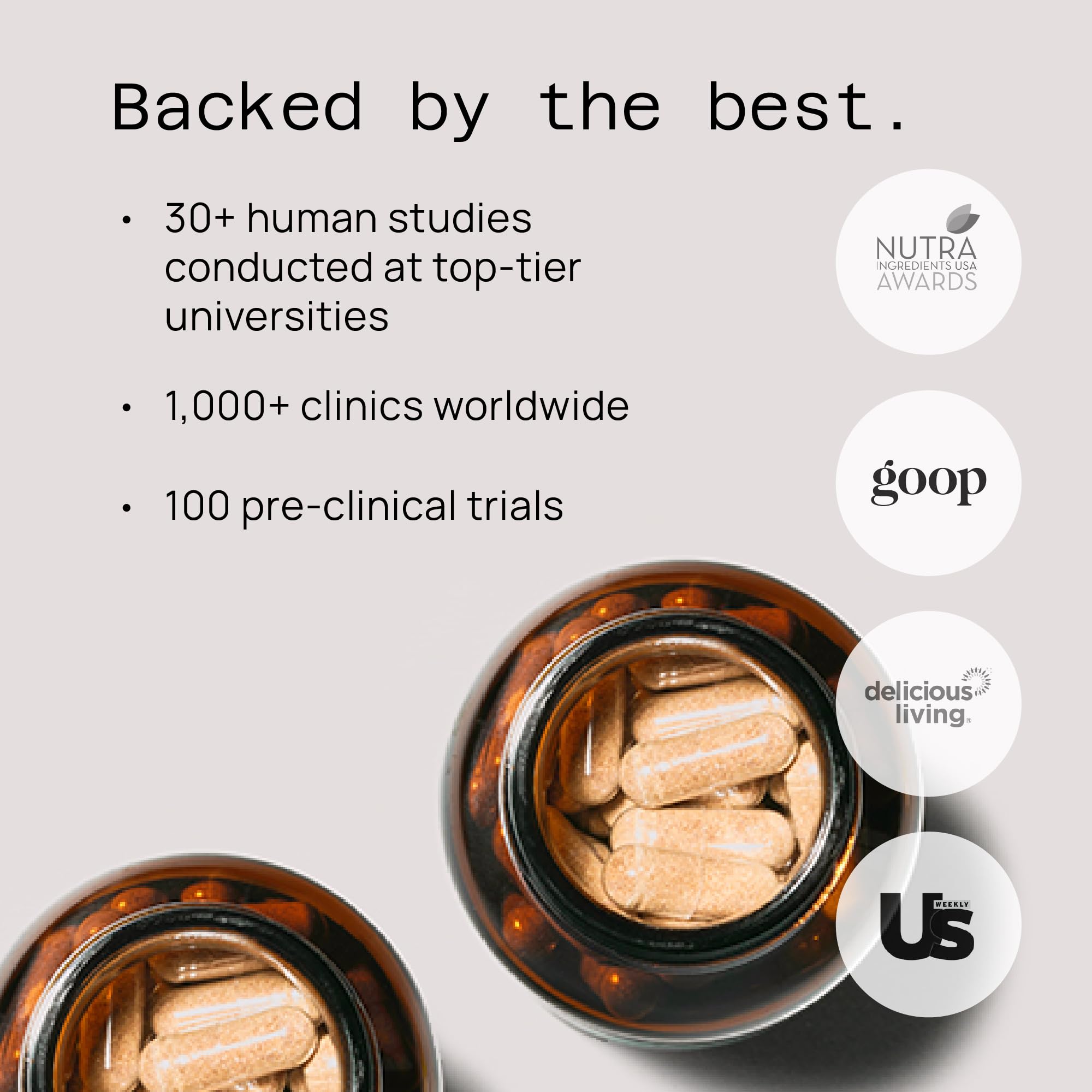 Quality of Life Kinoko Gold AHCC entorno de farmacia para uso profesional