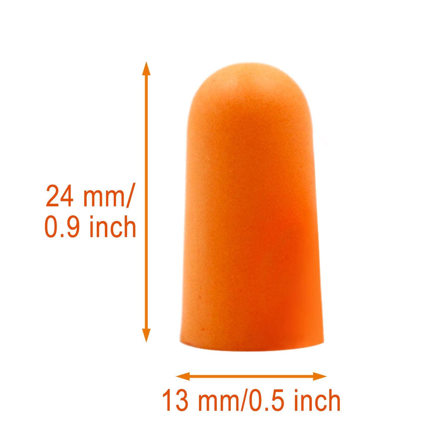 Quality Plugs by Rips: uso fácil, enrollar e insertar para protección auditiva.