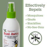 Quantum Buzz Away: aceites citronela, aroma fresco que ayuda a mantener mosquitos alejados.