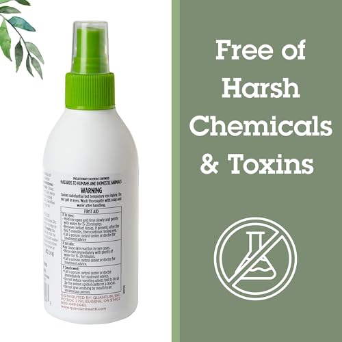 Quantum Buzz Away: spray natural con aceites para repeler mosquitos durante caminatas.
