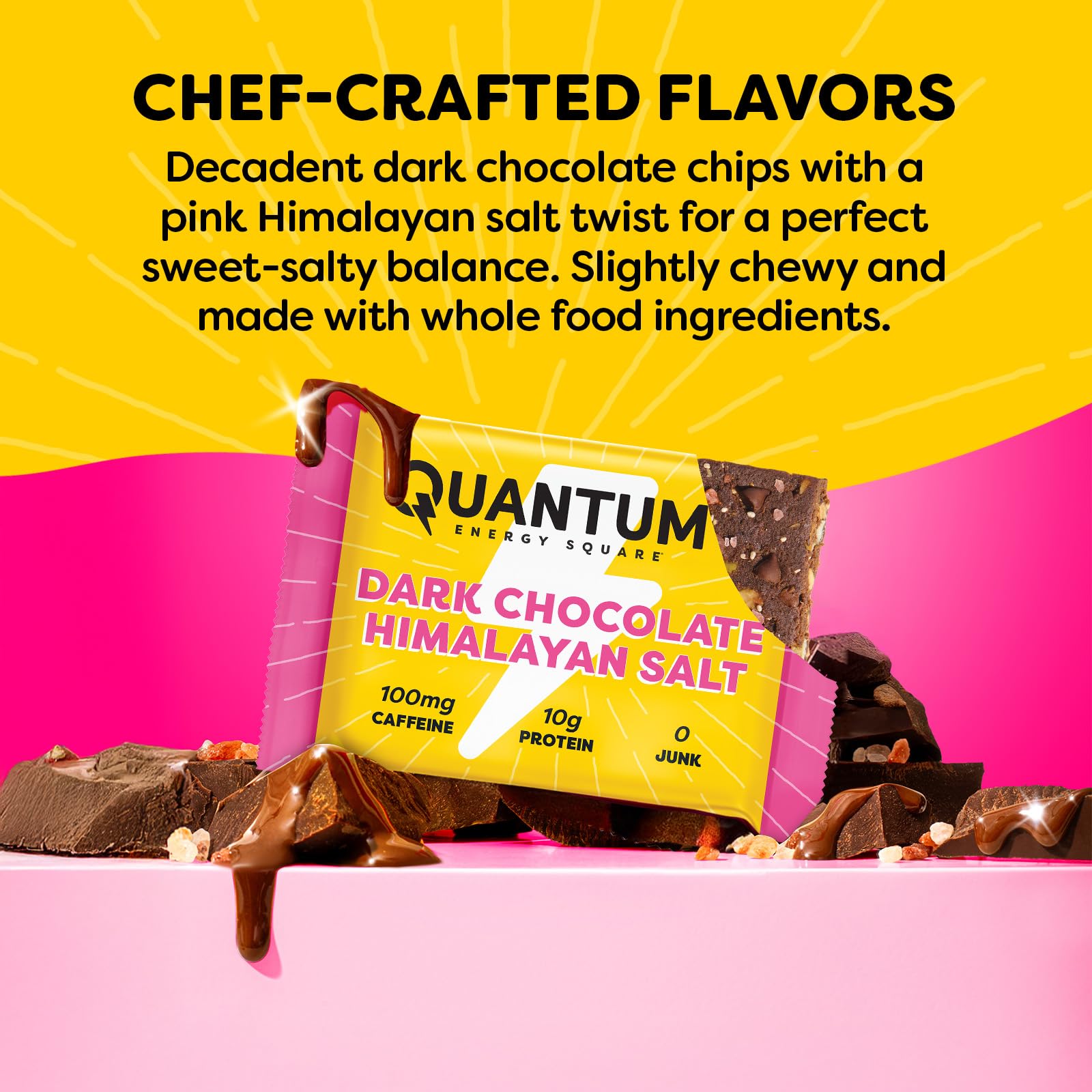Quantum Energy Squares, ingredientes naturales para una nutrición limpia.