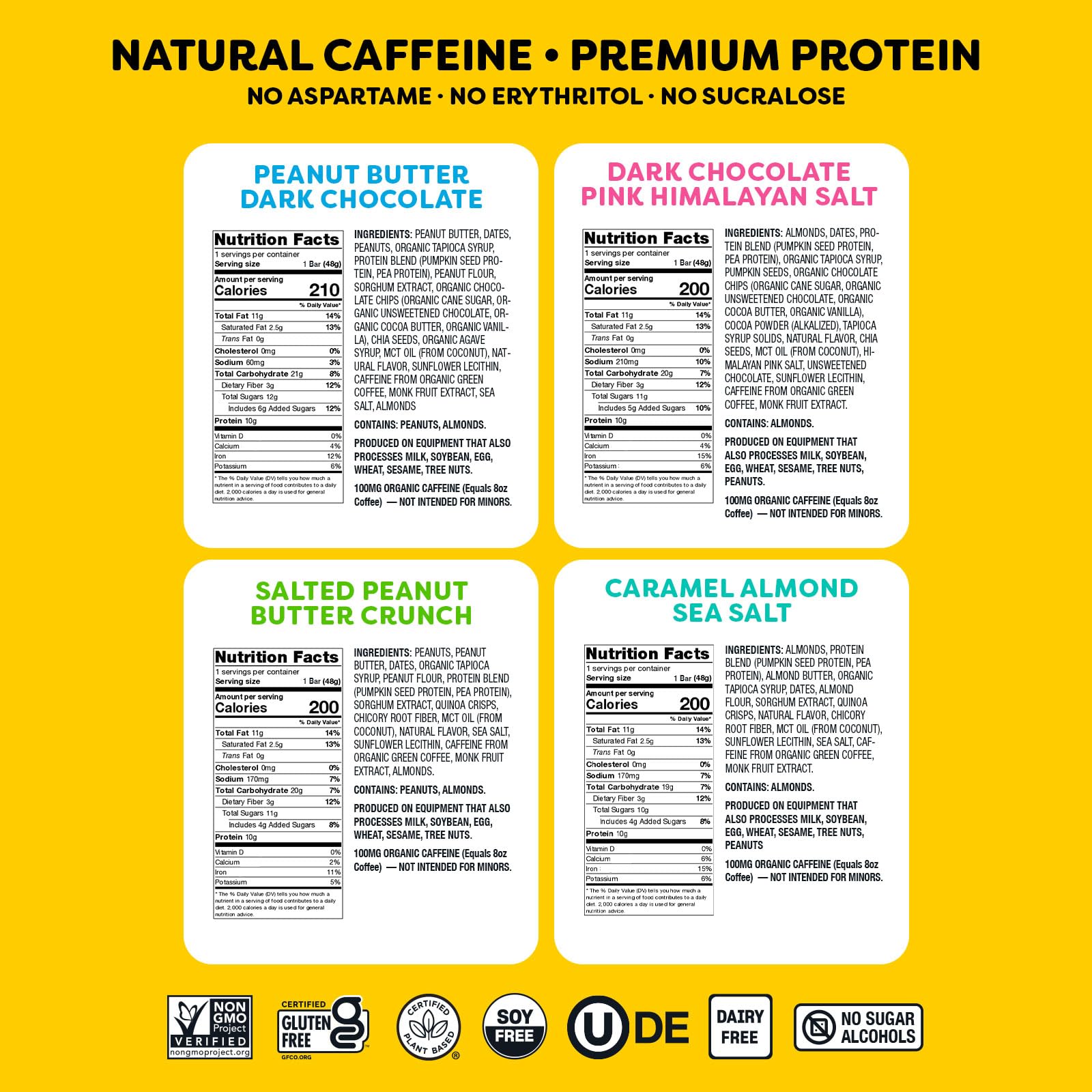 Quantum Energy Squares proteina 10g, snack proteico para entrenamiento
