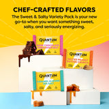 Quantum Energy Squares cafeína natural y proteína en cada barra