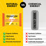 Quantum Energy Squares proteína vegetal de origen natural para saciar entre comidas