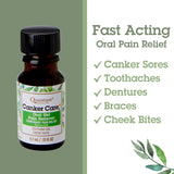 Quantum Health Canker Care+ aplicador suave para uso preciso