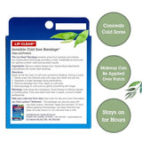 Parche para herpes labial de Quantum Health con adhesión duradera y suave.