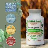Quantum Health SuperLysine+ ingredientes clave: lisina, vitamina C y equinácea
