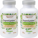 Quantum Health SuperLysine+ tabletas: apoyo inmunológico diario y salud de los labios