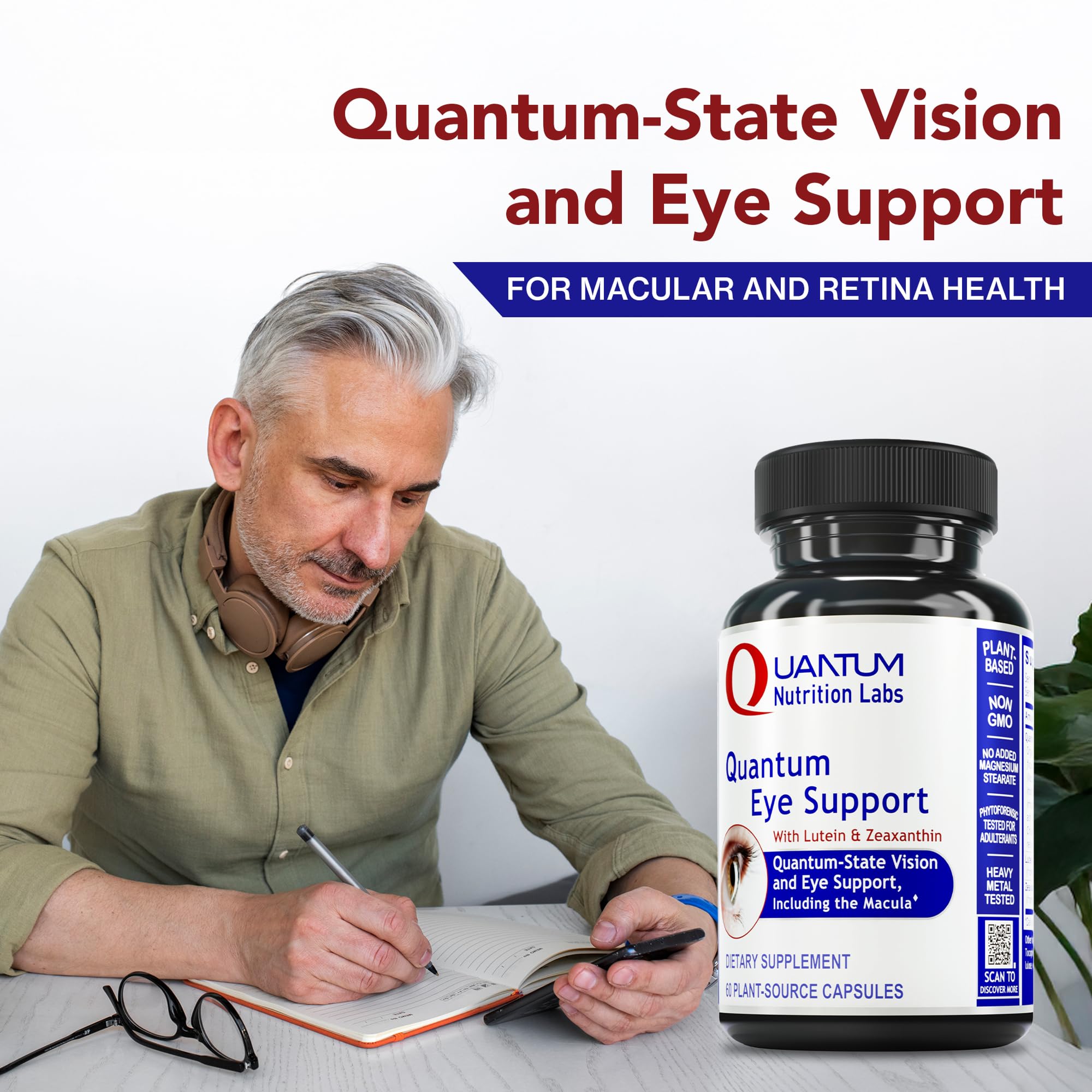 Quantum Nutrition Arandano-Zanahoria-Capsula: antioxidantes para retina