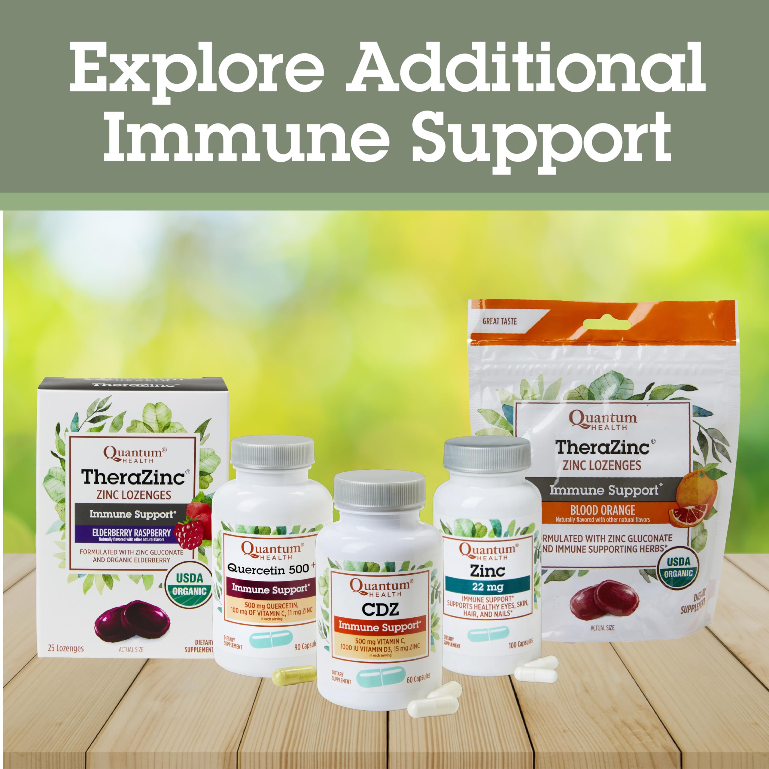 Quantum Quercetin+ 750mg: cápsulas listas para combinar con comidas