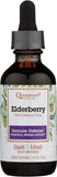 Quantum sauco líquido, botella de 2 oz, ideal para mezclar en tés o bebidas.