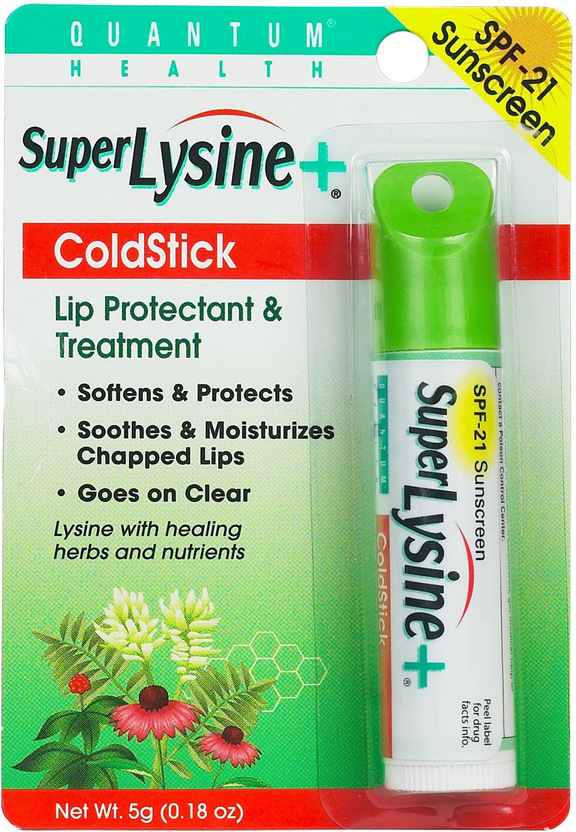 Protector labial Quantum con barra fría para uso diario y SPF 21