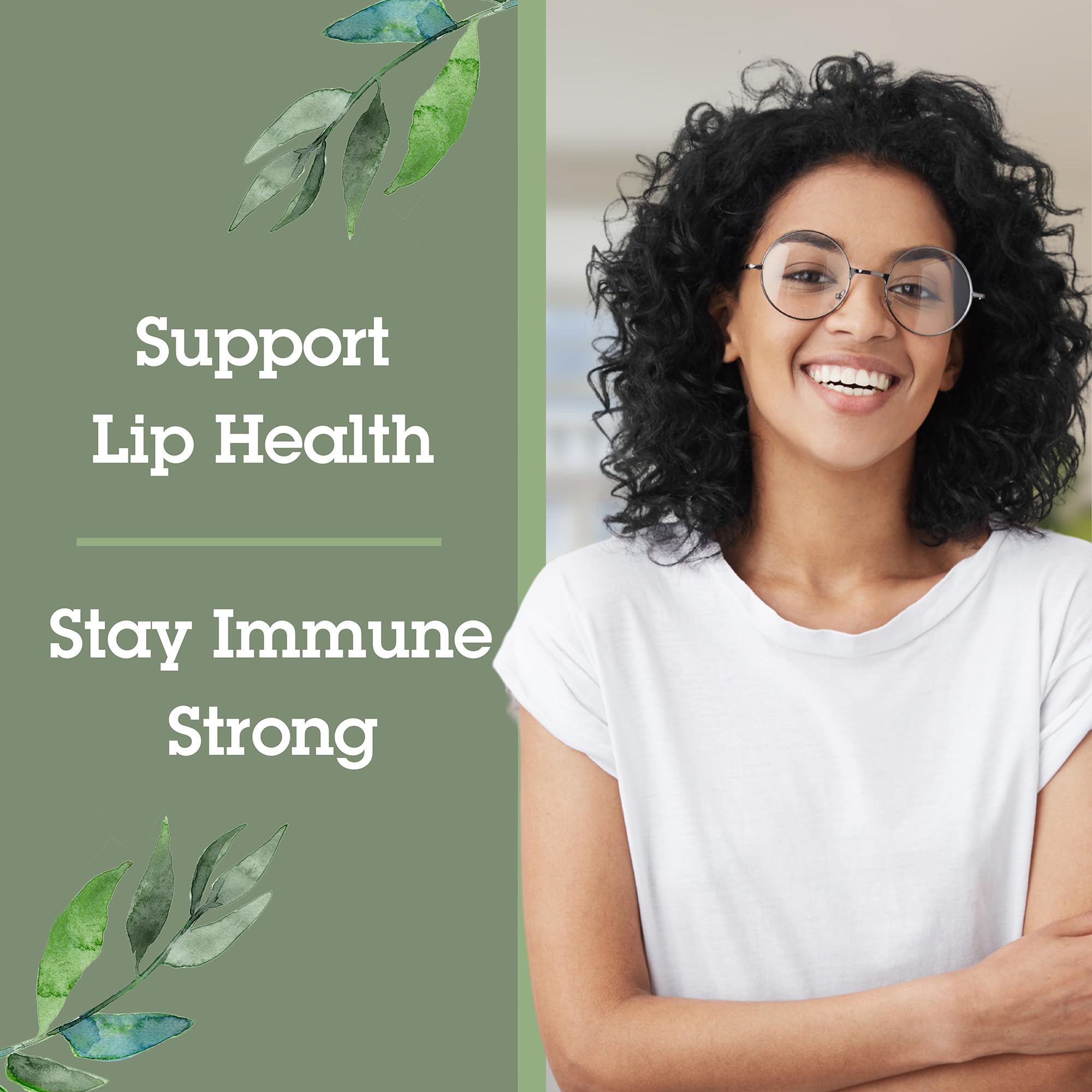 Quantum Super Lisina+ propóleo para apoyo antioxidante.