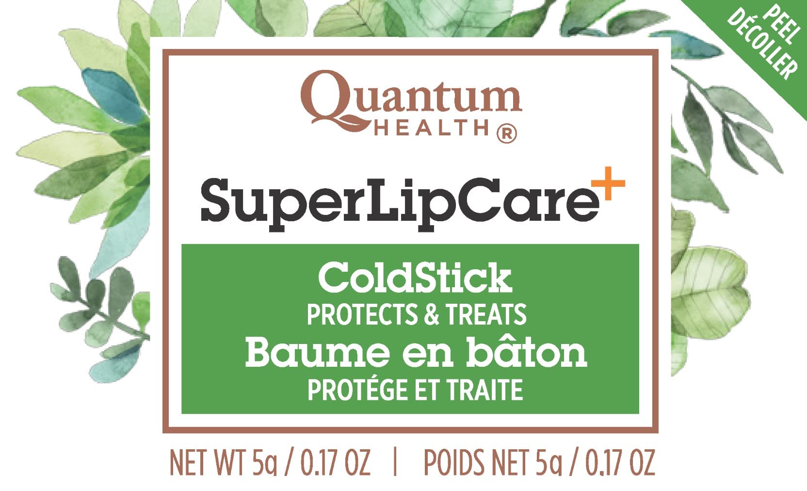 Quantum Super Lysine Plus Coldstick SPF21 protegiendo la piel durante la exposición solar.