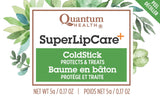 Quantum Super Lysine Plus Coldstick SPF21 protegiendo la piel durante la exposición solar.