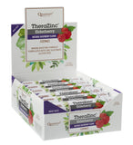Empaque de 14 pastillas TheraZinc para uso diario práctico.