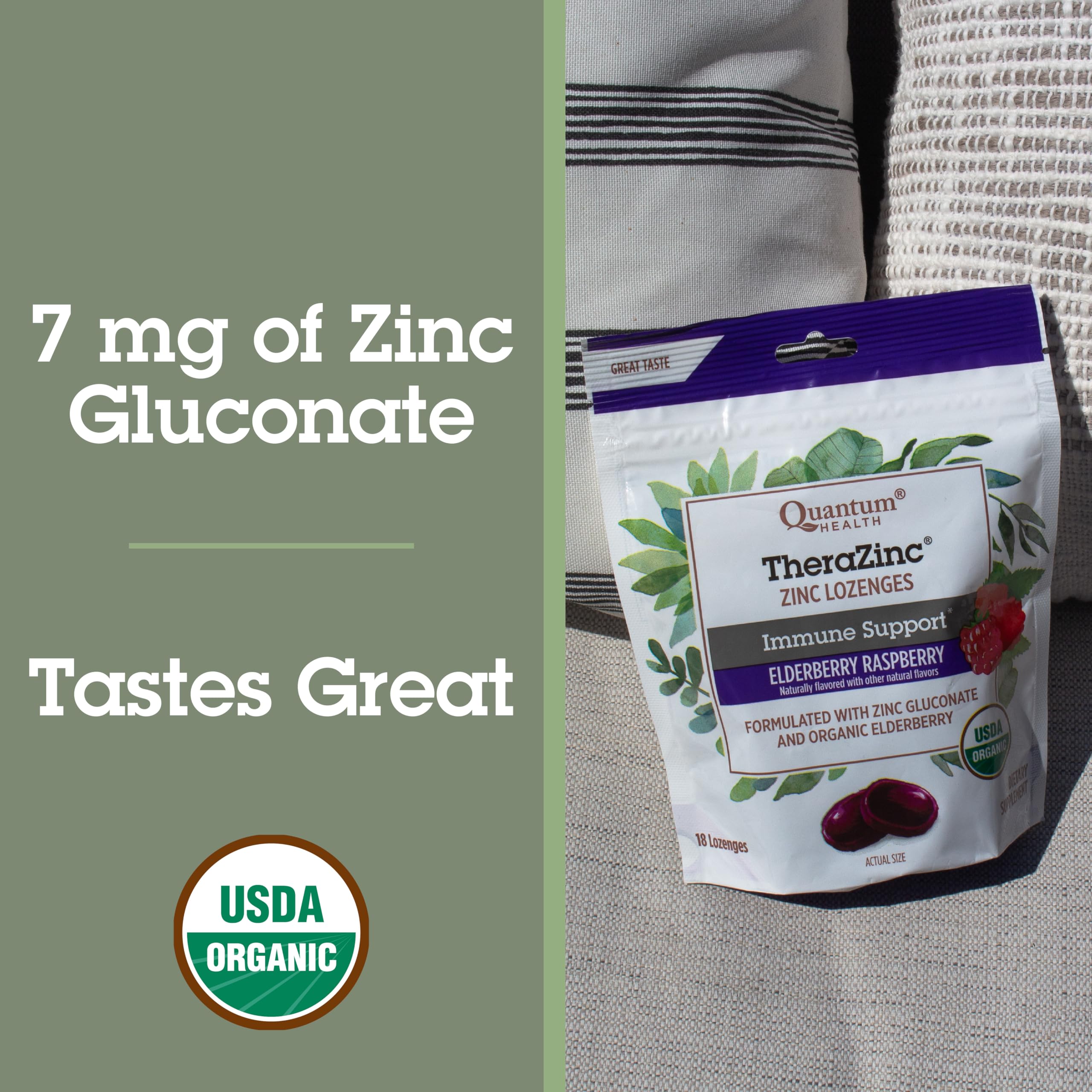 TheraZinc sin regusto de zinc, formato masticable