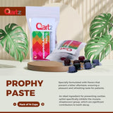 Qartz pulimento dental menta, uso profesional para adultos en casa.