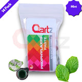 Qartz pulimento dental menta, aroma refrescante mejora la experiencia de cepillado.
