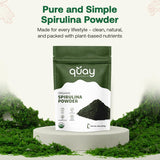 Quay Naturals Spirulina libre de azúcar y sin sabores artificiales