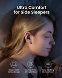 QubitPulse ajuste personalizado: cuatro tallas para un ajuste cómodo y sello eficaz.
