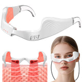Queleay lentes con luz roja 650nm para ojos, mejora tono y confort visual