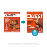 Barras Quest 15 g de proteína para energía durante entreno.