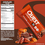Barras Quest con 3 g de carbohidratos netos para snack.