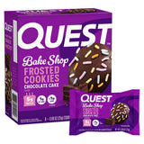 Quest Nutrition Frosted Cookies: galleta glaseada de chocolate para merienda rápida.