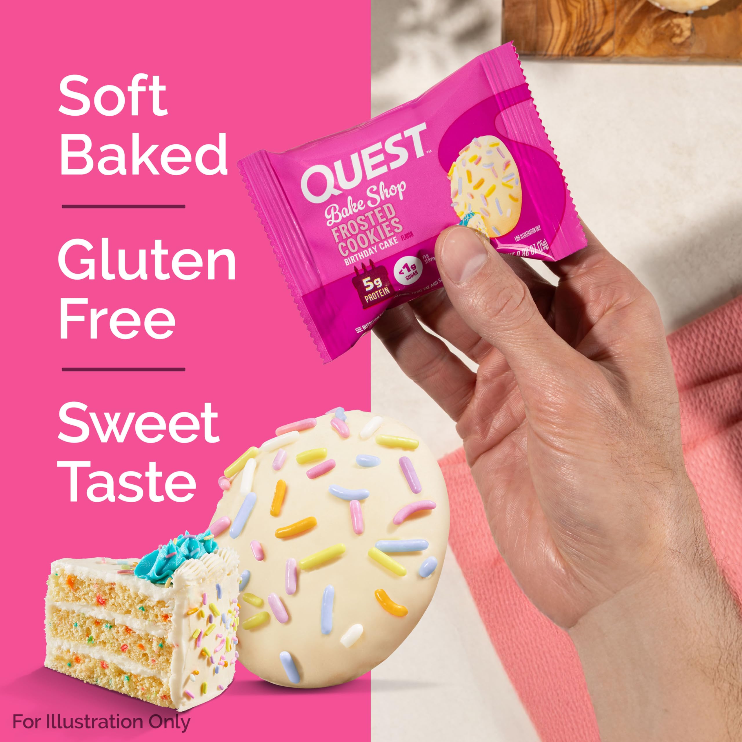 Quest galletas proteina centro suave con cobertura de chocolate