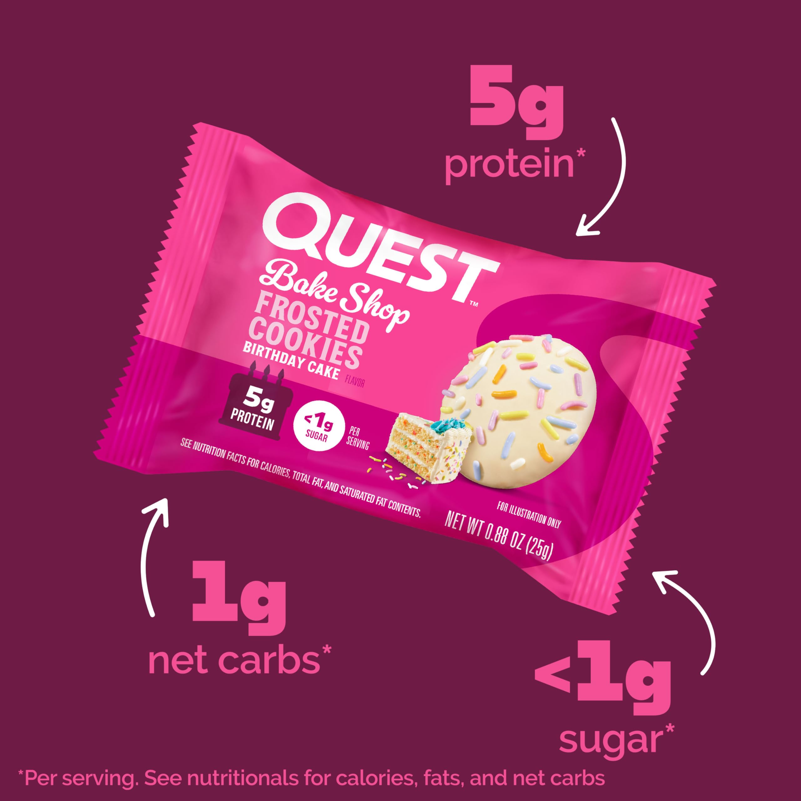Quest galletas proteína para llevar, perfectas para la pausa del día