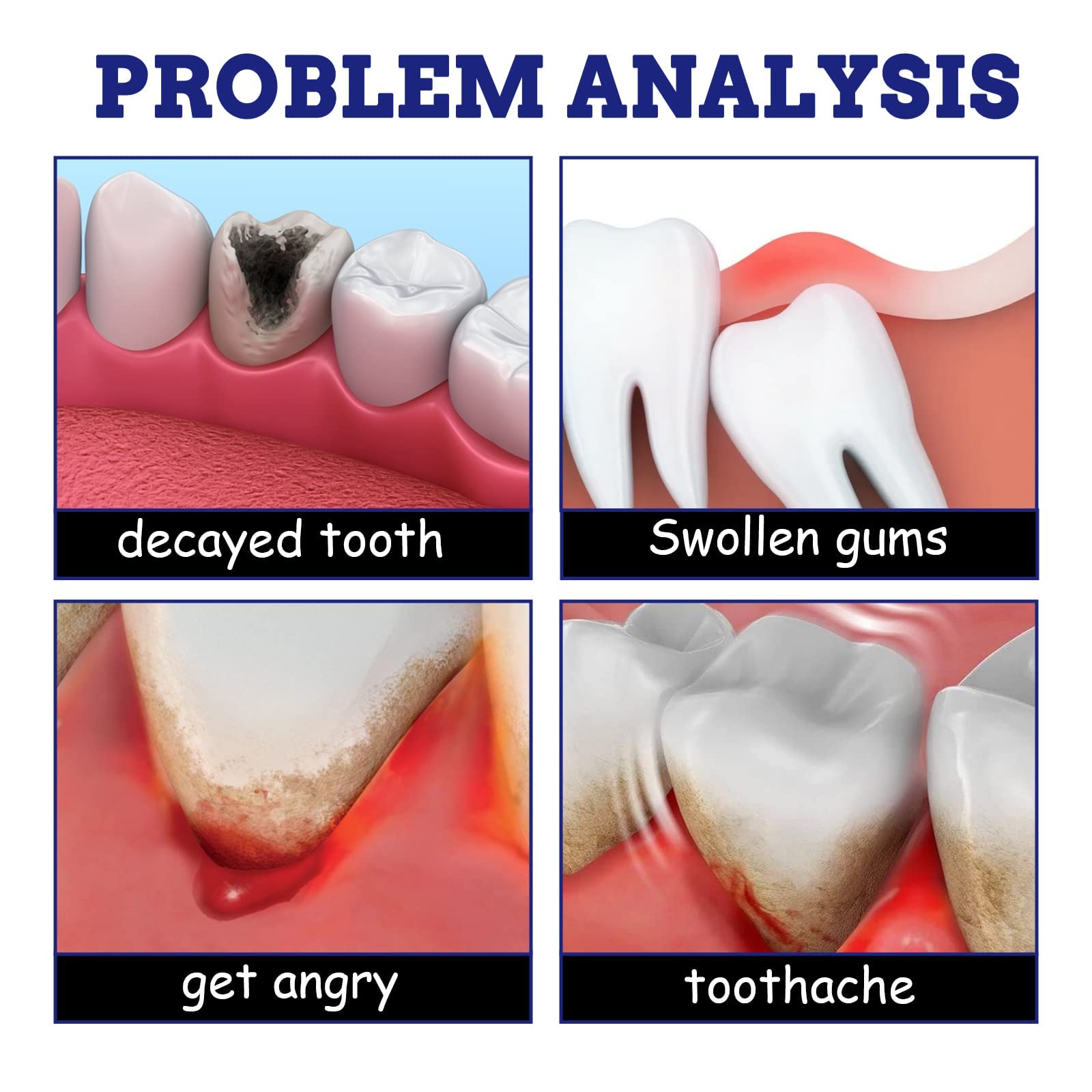Quicklynumbs dolor nervio dental: alivio dirigido al nervio.