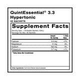 Quicksilver Quintessential 3.3 sachets hydration boost in action, ready to support quick mineral replenishment.