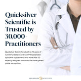 Cardio Elite de Quicksilver Scientific, uso-gotas en la lengua, puede apoyar absorción y bioactividad.