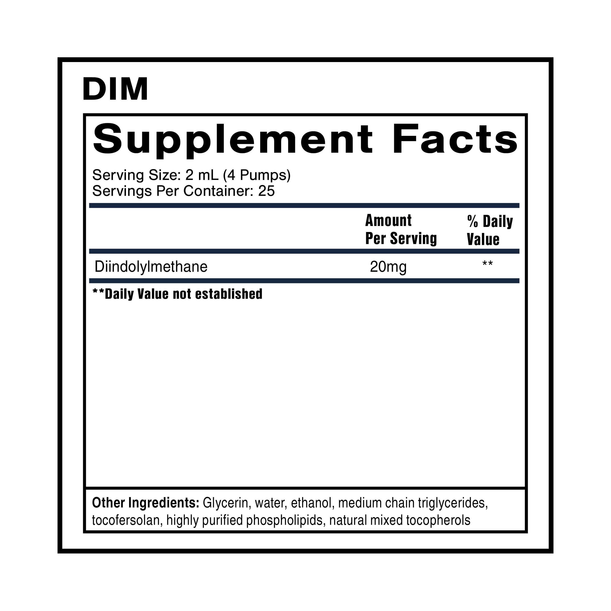 DIM liposomales de Quicksilver Scientific, absorción bucal rápida para inicio veloz.