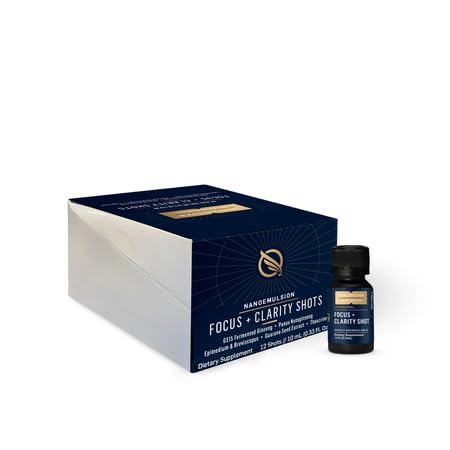 Quicksilver Scientific botella de 10 ml para enfoque sostenido.