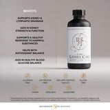 Quicksilver Scientific Ferulico Acido, frasco enfocado, fortalece antioxidantes para respuesta inflamatoria equilibrada.