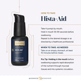 Quicksilver Scientific Hista-Aid, frascos-liposomales: formato liposomal para mejor absorción