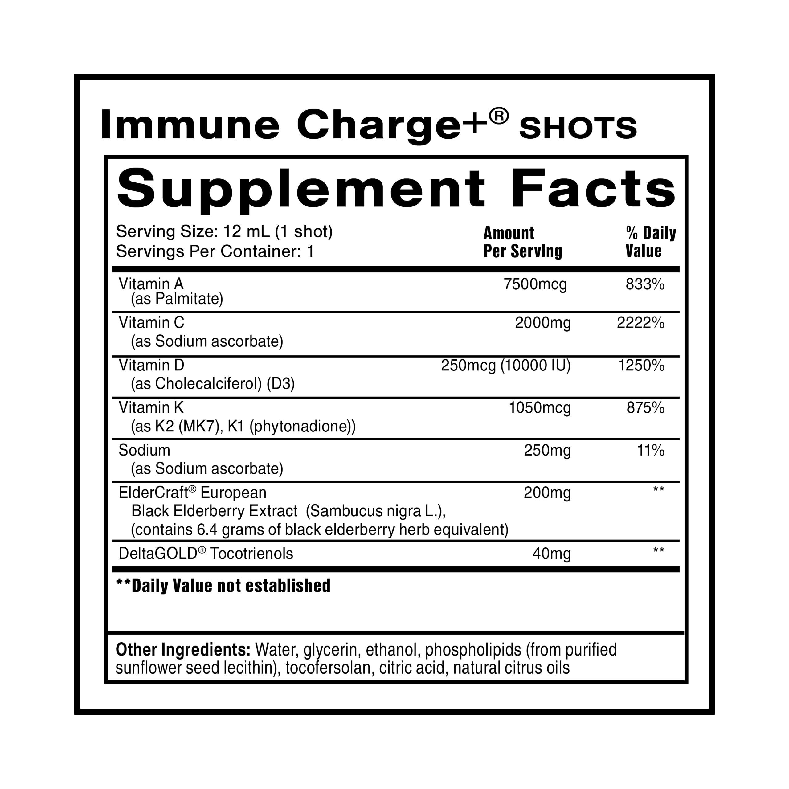 Quicksilver Scientific Immune Charge, dosis individuales, conveniencia para un refuerzo inmunitario inmediato.