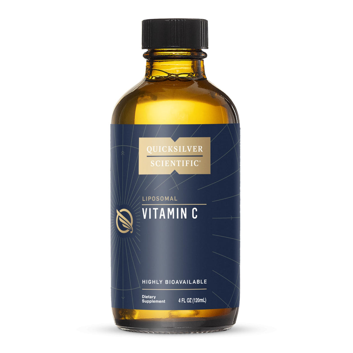 Quicksilver Scientific Vitamina C liposómica, botella 4oz, buena absorción diaria.