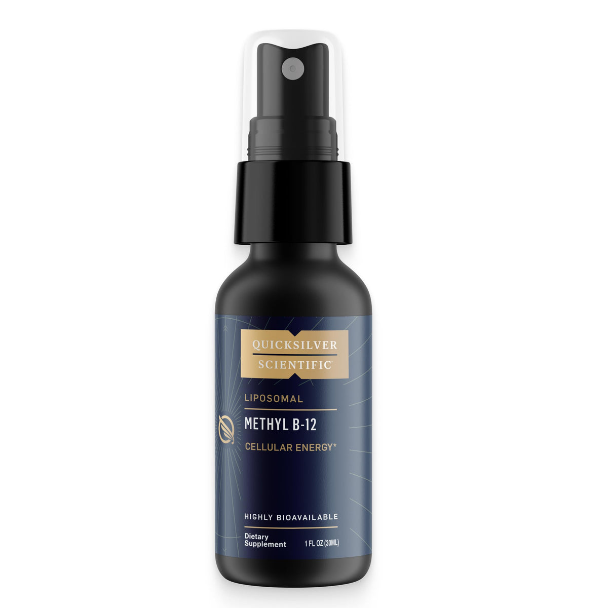 Quicksilver Scientific Methyl B12-1000mcg, bote-dosis: mejora la absorción gracias a la tecnología liposomal.