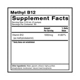 Quicksilver Scientific Methyl B12-1000mcg, tecnología liposomal: absorción suave por mucosa.